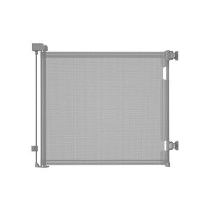 Veraste Retractable Baby Gate for Doorways and Stairs, 33 Tall Grey, 33"x55"